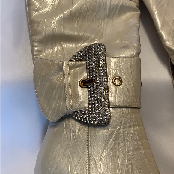 High Rhinestone Boots - Picture 2 of 5